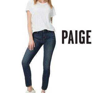PAIGE Verdugo Ultra Skinny Ankle jean Size 25 Dark Denim Midrise womens